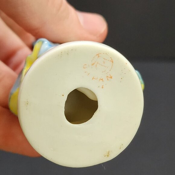 Vintage Victorian Colonial Woman Figurine Hand Painted Porcelain Occupied Japan - Picture 6 of 8